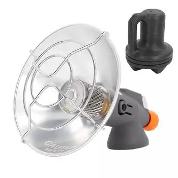 Обогреватель для газового баллона Компактный обогреватель для палаток Отопление Печь Топливный обогреватель для палаток для кемпинга на открытом воздухе Рыбалка