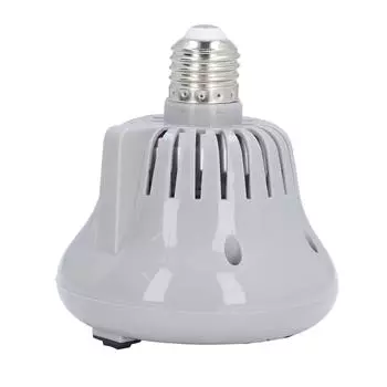 Обогреватель для курятника E27 Регулируемая температура Защита от перегрузки Обогреватель для домашних животных Лампа для уток серый