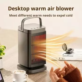 Обогреватель для помещений мощностью 1500 Вт с естественным режимом обдува, быстрым нагревом, бесшумной работой, регулируемой температурой