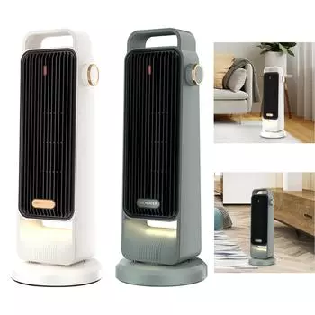 Обогреватель для рабочего стола, малошумный, регулируемый, быстрый нагрев, портативный обогреватель белый