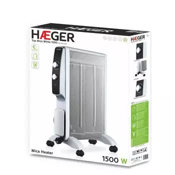 Обогреватель Haeger Top Mica White 1500 Вт