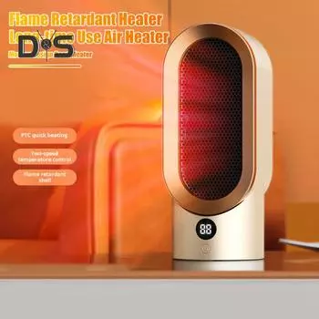 Обогреватель помещения Огнестойкий Защита от перегрева Быстрый эффективный обогрев Низкий уровень шума Портативный обогреватель Обогреватель помещения US Plug