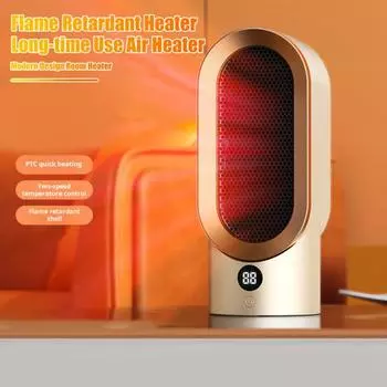 Обогреватель помещения Регулируемая защита от перегрева Огнестойкий Низкий уровень шума Портативный обогреватель для помещений