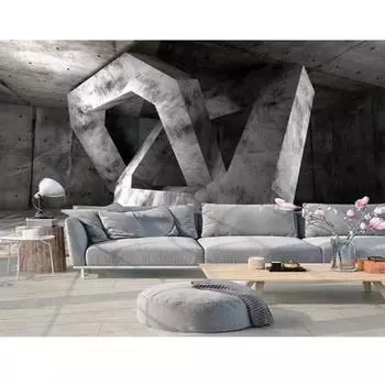 Обои Расширяют Пространство Фреска Цементная Доска Строительные Обои Спальня Гостиная Фон Настенная Роспись 200 cm(W) x 140 cm(H)