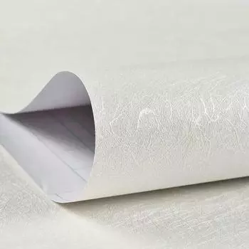 Обои Шелковые однотонные самоклеящиеся обои для гостиной, спальни, фоновые стены, влагостойкие декоративные наклейки на стену 40cmX1m белый