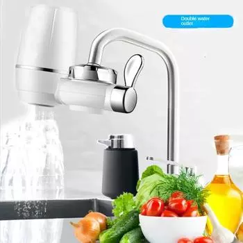 Оборудование для очистки воды, кран, очиститель воды, кухонный фильтр предварительной очистки воды, керамический семислойный прецизионный фильтр для удаления песка, ржавчины head and 1 filter