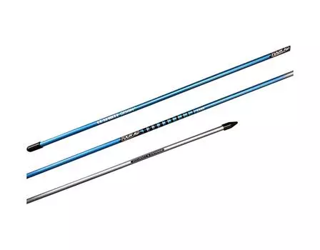 Оборудование для практики свинга Tour AD, выравнивающая палка, графитовый дизайн (1 кусок) (Серебристо-синий)