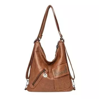 Обязательно для модных мам! Многофункциональные женские сумки с заклепками, очаровательные. серый