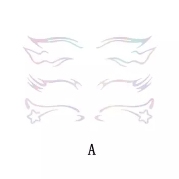 Обязательно для новичков! Этот макияж глаз предназначен для новичков в макияже и вечернем макияже, что позволяет легко добиться потрясающего макияжа глаз. One Size