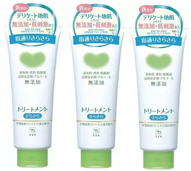 Обработка бренда Cow, гладкая, 180 г x 3 шт. [Оптовая закупка] без добавок