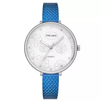 Обработка Индивидуальные Модные Женские Часы С Бриллиантовым Принтом Женские Часы Пластиковый Ремешок Кварцевые Часы красный