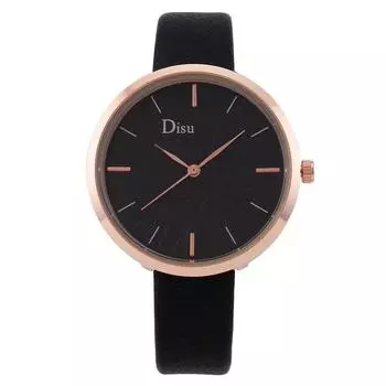 Обработка на заказ большой циферблат простые модные женские часы женские часы кожаный ремешок женские часы белый