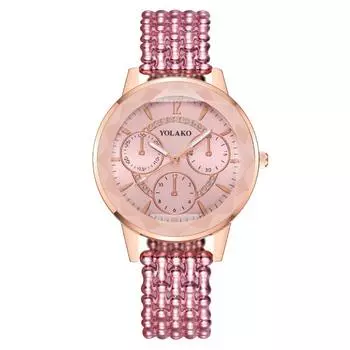 Обработка на заказ модные цифровые женские часы с тремя глазами женские часы с пластиковым ремешком кварцевые часы женская модель белый