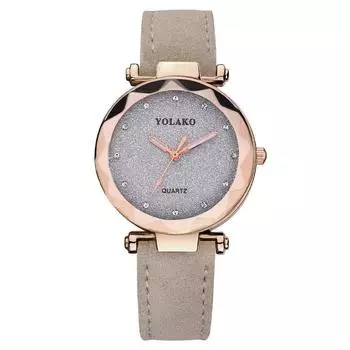 Обработка на заказ звездное небо инкрустированные бриллиантами женские часы женские часы ремень кварцевые часы жёлтый