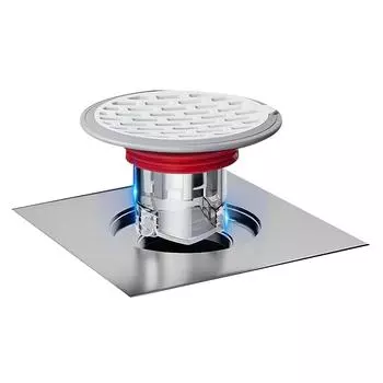 Обратный клапан для слива в душевой кабине, односторонний клапан, канализационный заглушка против запаха красный