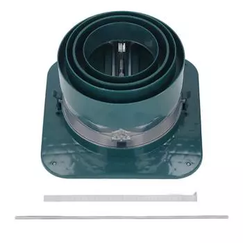 Обратный клапан масляных паров без обратного потока, универсальный выпускной клапан большого калибра для кухонных вытяжек