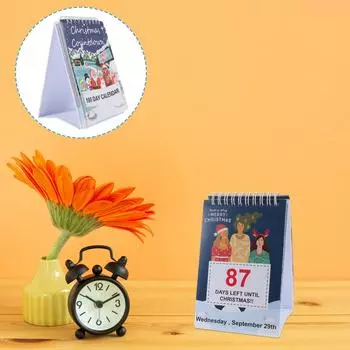 Обратный отсчет до Рождества Домашний Настольный Календарь Бумажные Украшения Карманный Креативный Декоративный 15.50X9.30X1.20CM
