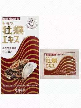 образцы Экстракт мяса устриц Tokiwa Экстракт устриц с цинком в таблетках 30 таблеток JHFA Tokiwa Pharmaceutical [30 включено] [550 + включено]