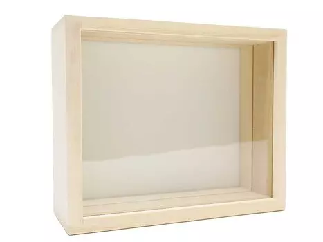 образец павловнии Sectech маленькая коробка (стеклянная крышка) бежевый