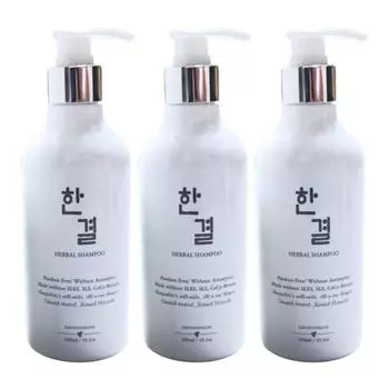 Образец шампуня Natural Live Natural Oriental Medicine Hangyeol, 3 шт., 500 мл