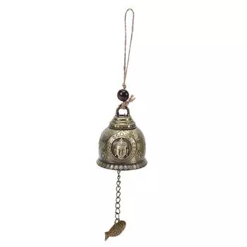 Образец статуи Будды Колокольчик Благословение Фен-шуй Перезвон ветра на удачу Удача