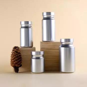 Образец упаковки таблеток, бутылка, контейнер для таблеток, упаковщик, пластиковые банки, капсулы, бутылки с крышкой для таблеток, еды, конфет Gold 150ML