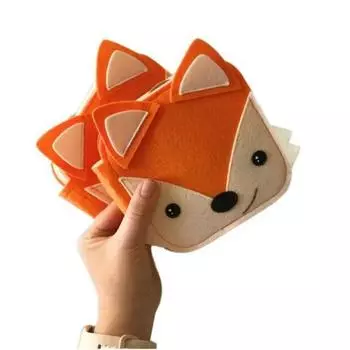 Образовательная детская тканевая книга-головоломка для родителей и детей Тканевая книга для младенцев Обучение познанию коричневый