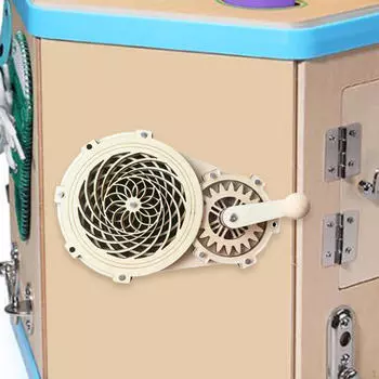 Образовательная доска-калейдоскоп, познавательная игра, аксессуары «сделай сам», пластина-шестерня