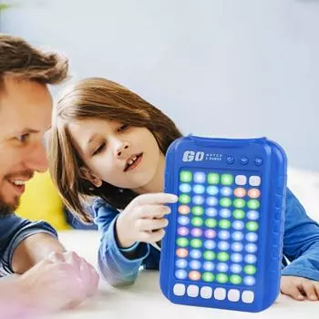 Образовательная консоль, обучающая машина, головоломка, игрушка, электронная игра, настольная игра, дети, девочки, мальчики розовый