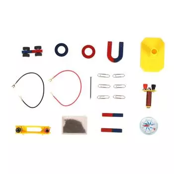 Образовательная магнитная игрушка, забавная головоломка, физический принцип, портативный магнитный игрушечный набор для детей, игрушки, научные