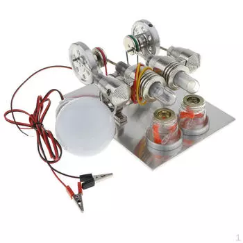 Образовательная модель «Электричество с 2-цилиндровым параллельным двигателем»