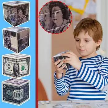 Образовательные подарки и игрушки для интеллектуального развития УФ-печать Персонализированная валюта USD GBP Трехуровневая One Size