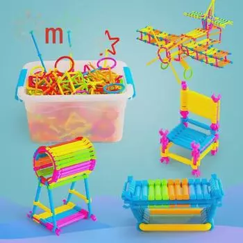 Образовательные строительные блоки для детей от 3 до 6 лет — игрушки для сборки «включай и работай»