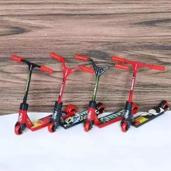 Образовательный детский двухколесный мини-самокат для пальцев, самокат для пальцев, скейтборды для пальцев, мини-самокат blue random 1pc