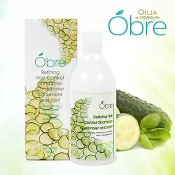Obre Refining Hair Control Shampoo Cucumber & Mint 300ml