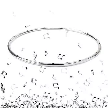 Обруч для гитары банджо, натяжные кольца для укулеле, обруч для банджо с отверстиями, металлический обруч для музыкальных инструментов, натяжной обруч для 11-дюймового банджо