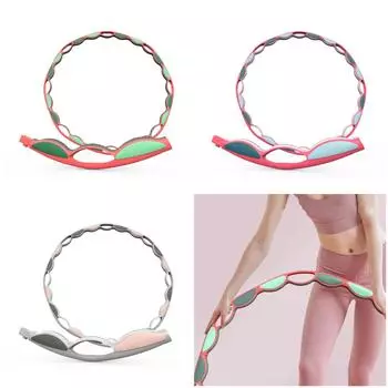 Обруч для похудения и талии, средство для похудения для женщин, домашний фитнес, стройная талия и сжигание жира One Size