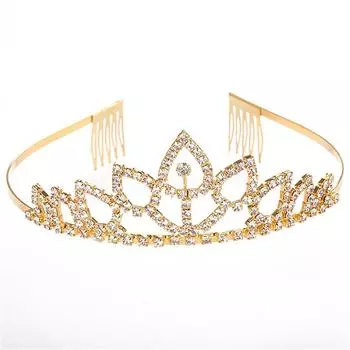 Обруч для волос для невесты, свадебный ободок для волос со стразами, корона, головной убор принцессы