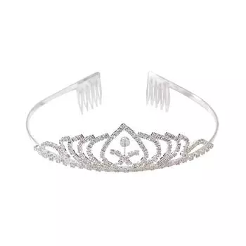 Обруч для волос для женщин и невесты, ободок для волос со стразами, головной убор принцессы