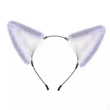 Обруч для волос с ушками животных, головной убор, головной убор с милыми ушками для детей, костюм для взрослых