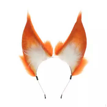 Обруч для волос в виде ушей животных, декоративная повязка для волос для тематических вечеринок, ночных клубов, праздников