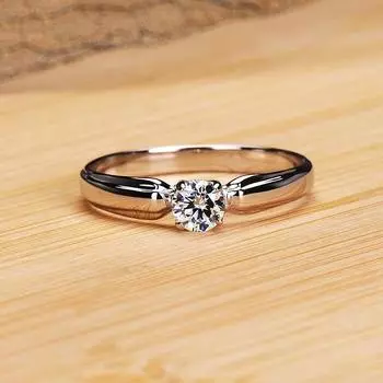 Обручальное кольцо из стерлингового серебра 925 пробы, роскошное женское маленькое кольцо с круглым камнем, обручальное кольцо с кристаллом-пасьянсом для женщин, ювелирные изделия 9