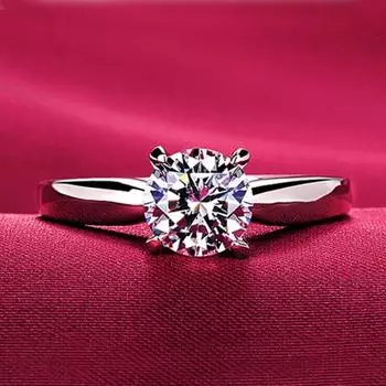 Обручальные кольца для женщин, модные два ряда, ослепительное кольцо с цирконием, женское кольцо из белого золота, обручальные украшения 8