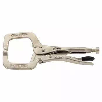 Общая длина плоскогубцев TONE Grip 287 мм (Тип C) ВПК-300 серебряный