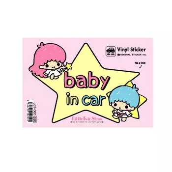 Общая наклейка Kikirara Baby Inker LCS-062 розовый