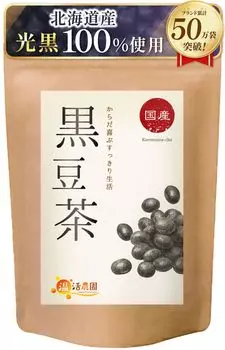 общее количество чайных пакетиков Onkatsu Farm Black Bean Tea, произведенных в Японии x 40 [всего 500 000 пакетиков] (5 г пакетики/официальный бренд) Без кофеина
