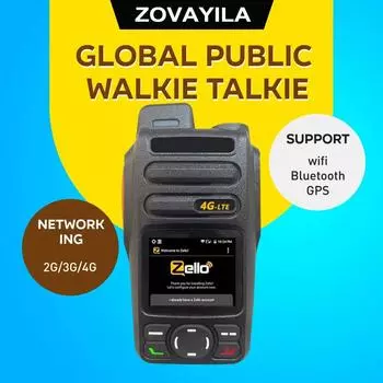 Общественный домофон Zello POC домофон GPS 4G Bluetooth портативный WIFI мини-вызов домофон