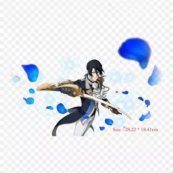 Общество Какао Бьякуя Бьякуя Кучики Ичиго Куросаки Аниме Лрон На Нашивки Для Одежды Сумка Футболка Теплообменные Наклейки Полосы Аппликации