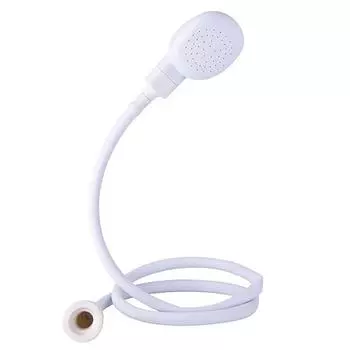 Общежитие Простой Быстросъемный Смеситель Душ Многофункциональный Разъем Шампунь Душ Душевая Лейка для Мытья Домашних Животных 1PCS белый