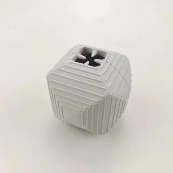 Обучающие игрушки для домашних собак, игрушки для домашних животных, катающийся резиновый шар, устойчивый к укусам, с отверстиями для лакомства 60*60*60mm